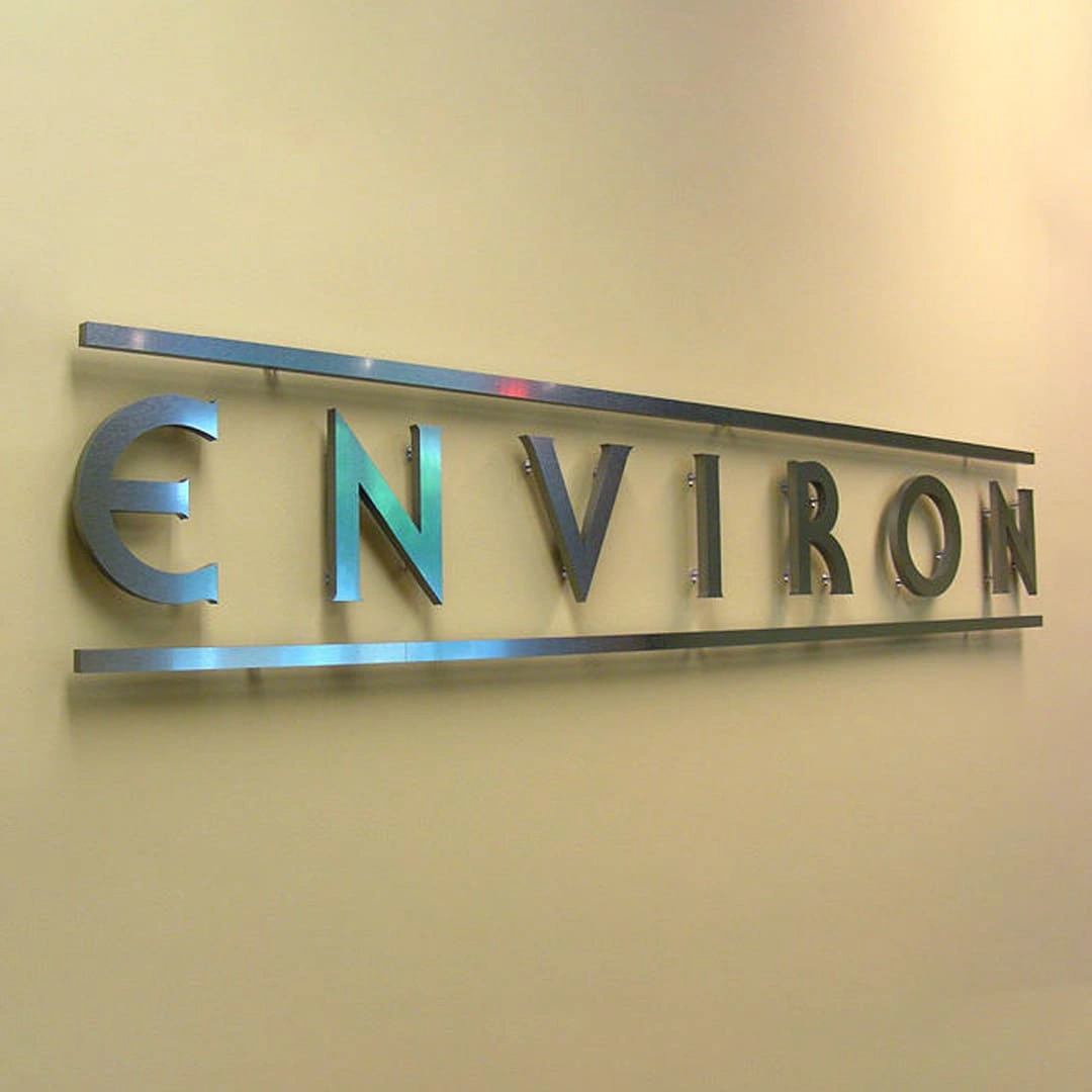Metal Interior Signs | Custom Indoor Office & Wall Signage