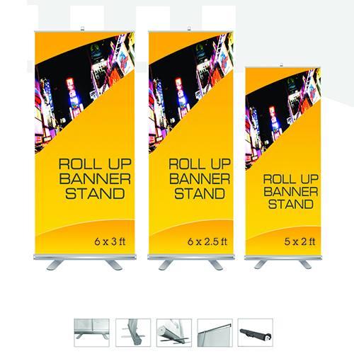 CUSTOM ROLL UP STANDEES PRINTING SERVICES