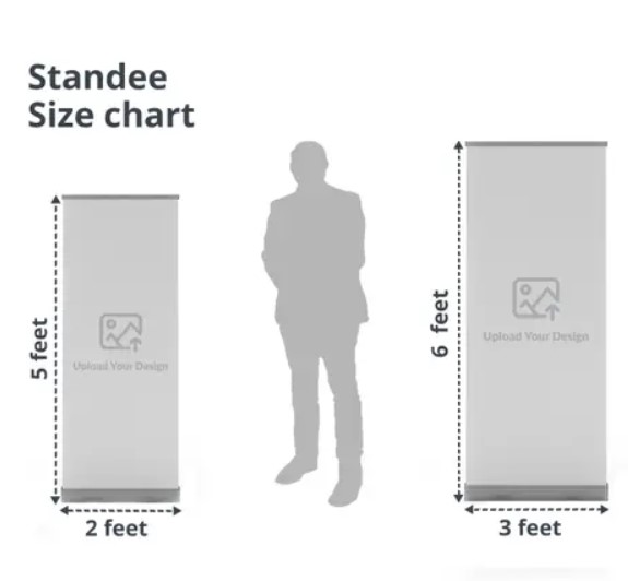CUSTOM ROLL UP STANDEES PRINTING SERVICES